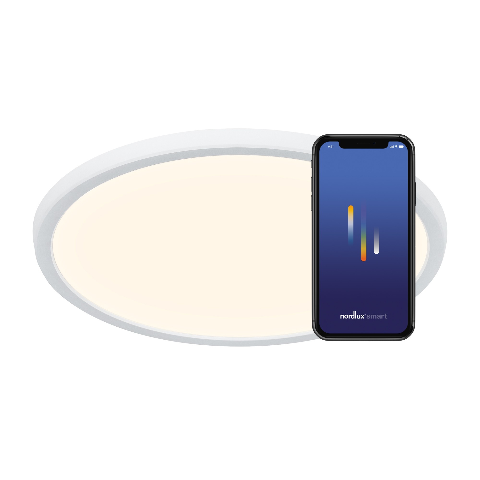 Nordlux Oja Smart 42 потолочный светильник белый