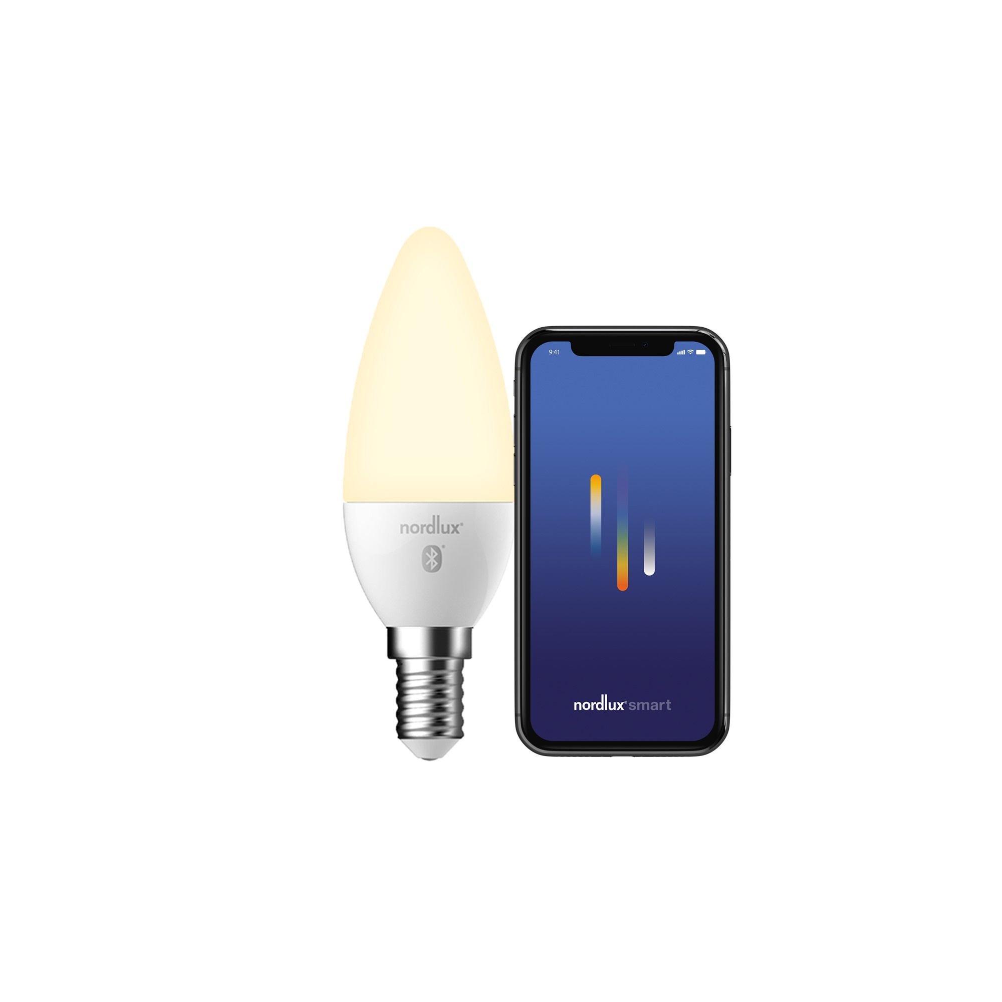 Nordlux Smart E14 C35 2200-6500 K 450 лм Light Bulb белый