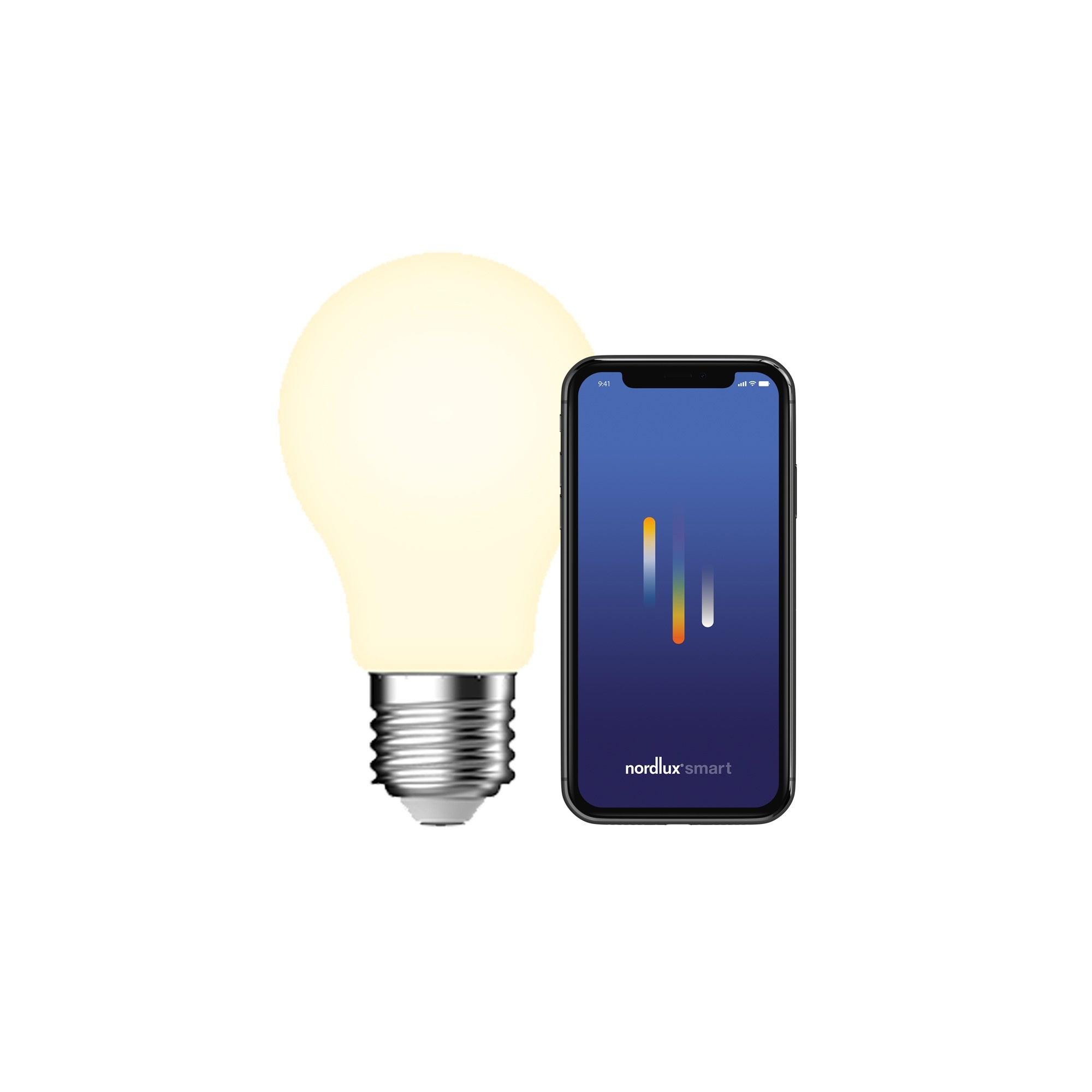 Nordlux Smart E27 A60 2200-6500 K 560 лм Light Bulb белый