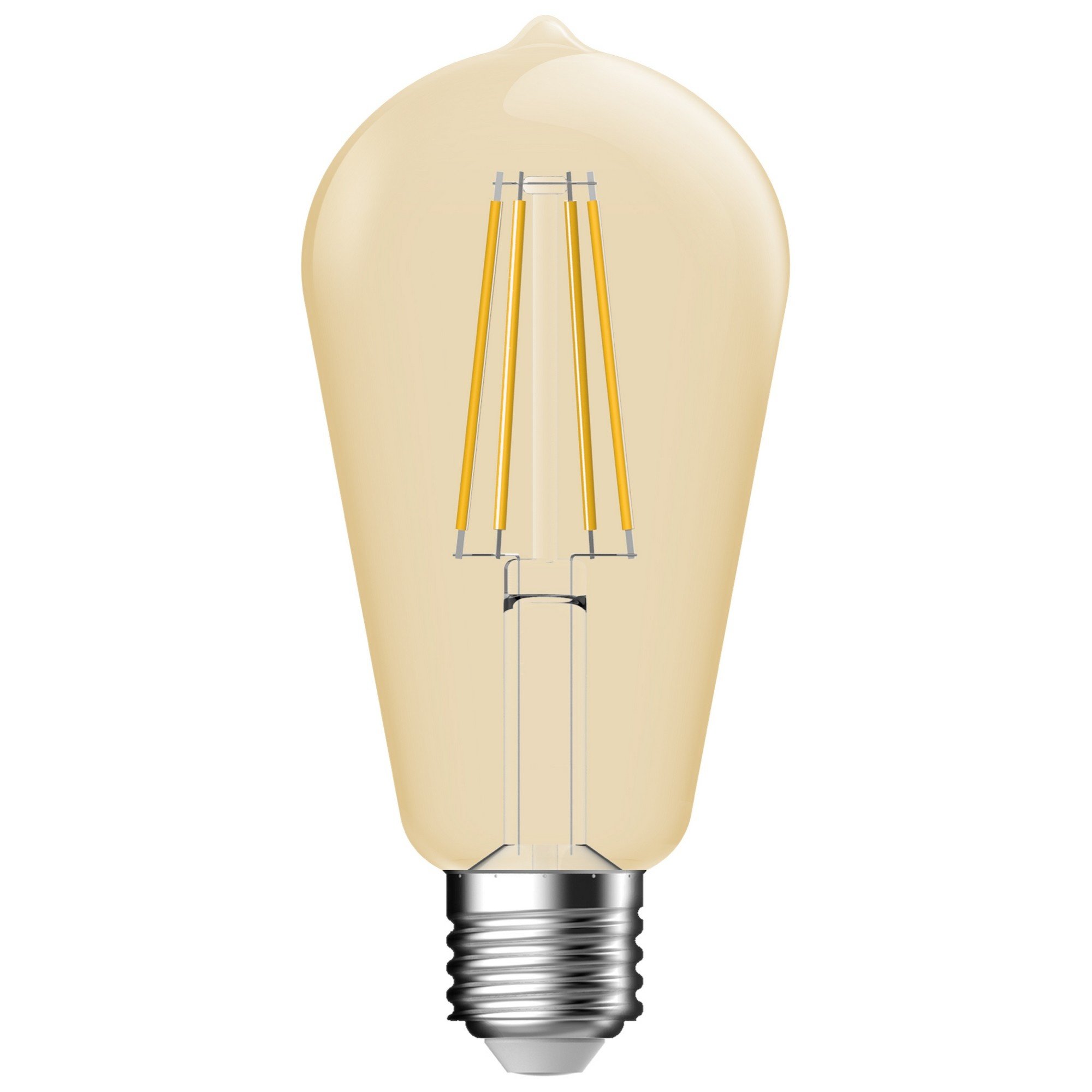 Nordlux Deco E27 ST64 диммируемая 2500 K 400 лм Light Bulb Gold colour