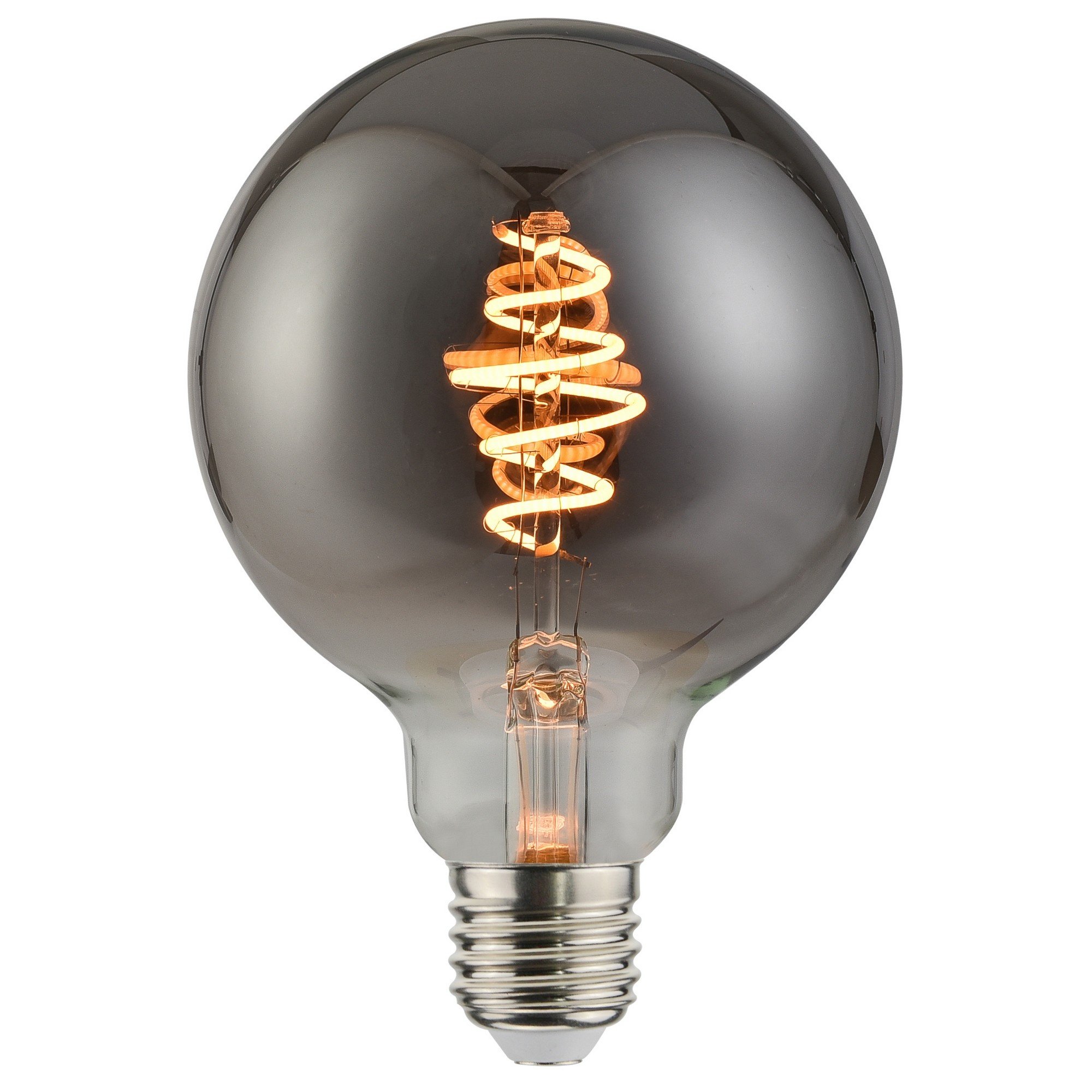 Nordlux Deco E27 G125 Spiral диммируемая 1800 K 140 лм Light Bulb дымчатый