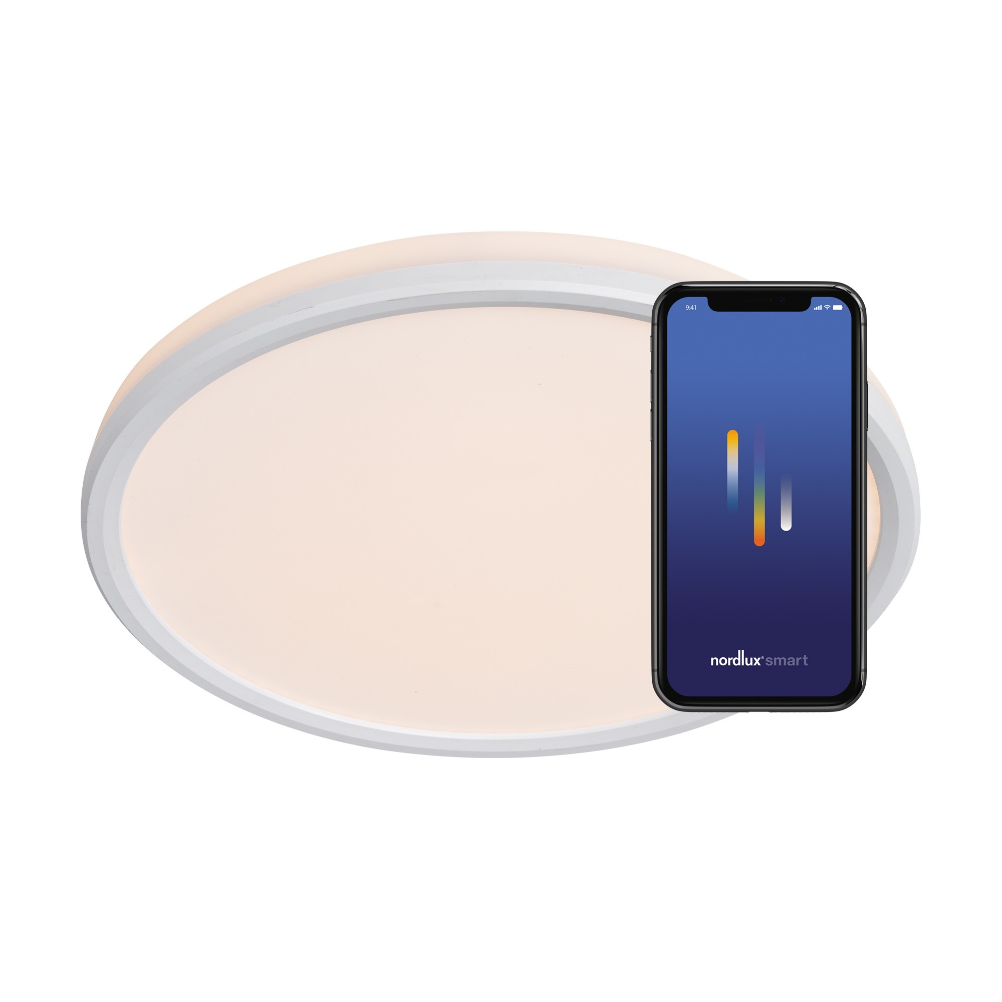Nordlux Liva Smart Colour потолочный светильник белый