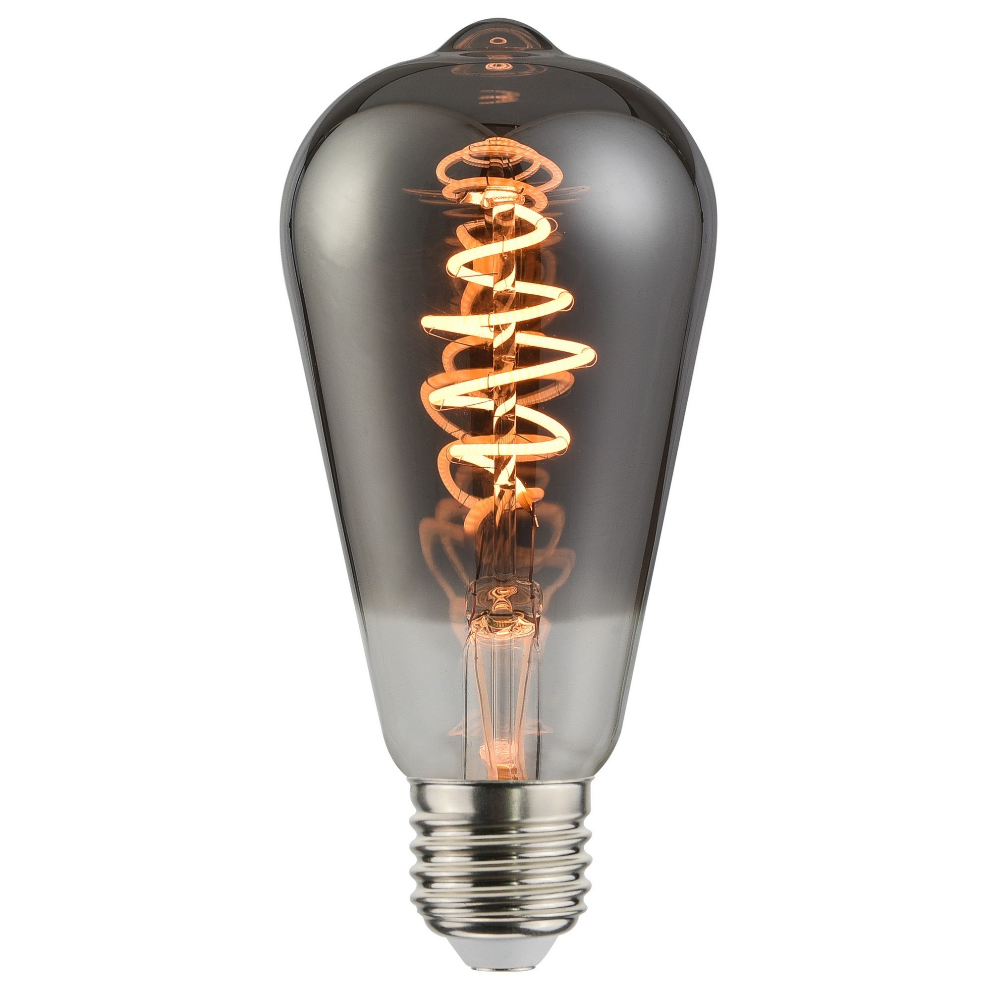Nordlux Deco E27 ST64 Spiral диммируемая 1800 K 140 лм Light Bulb дымчатый