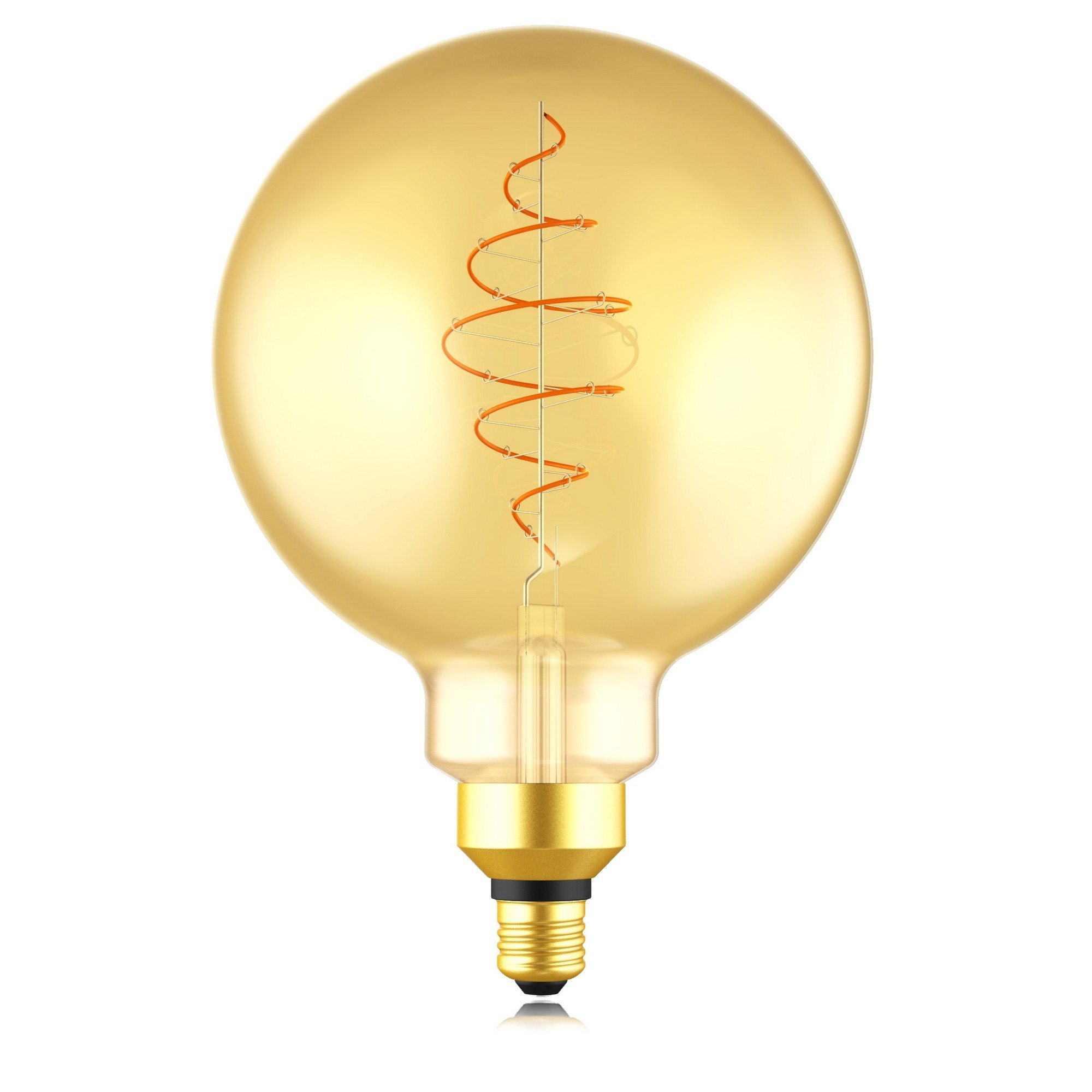 Nordlux Deco E27 G200 Spiral диммируемая 2200 K 600 лм Light Bulb Gold colour