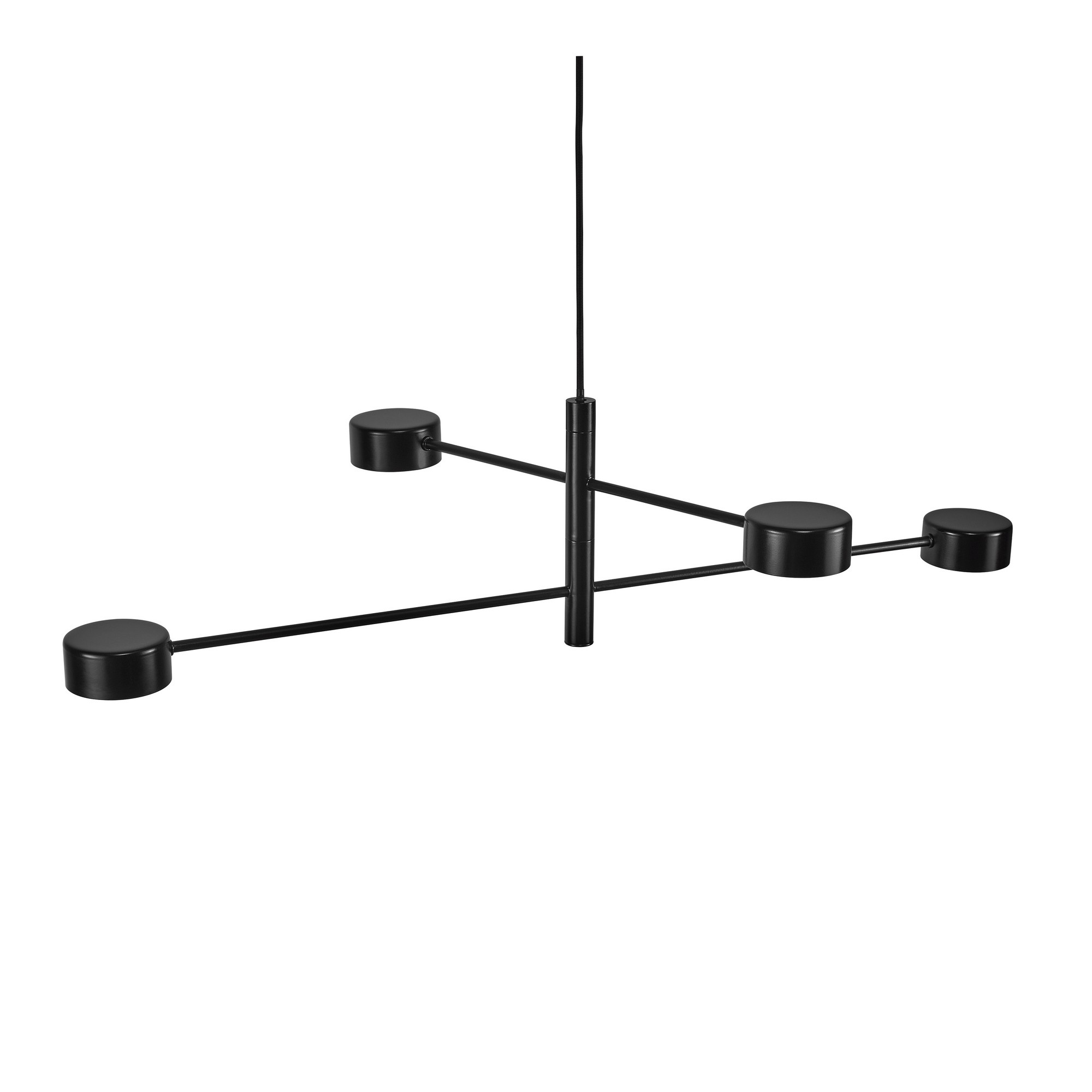 Nordlux Clyde 4-Spot подвесной светильник черный