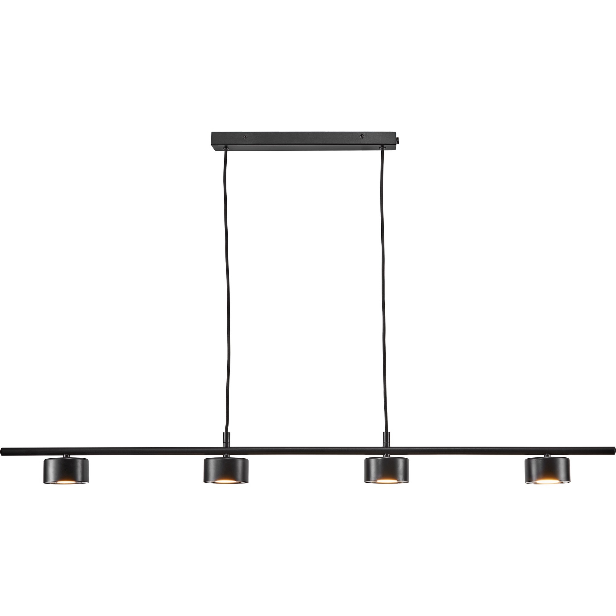 Nordlux Clyde 4-Rail подвесной светильник черный