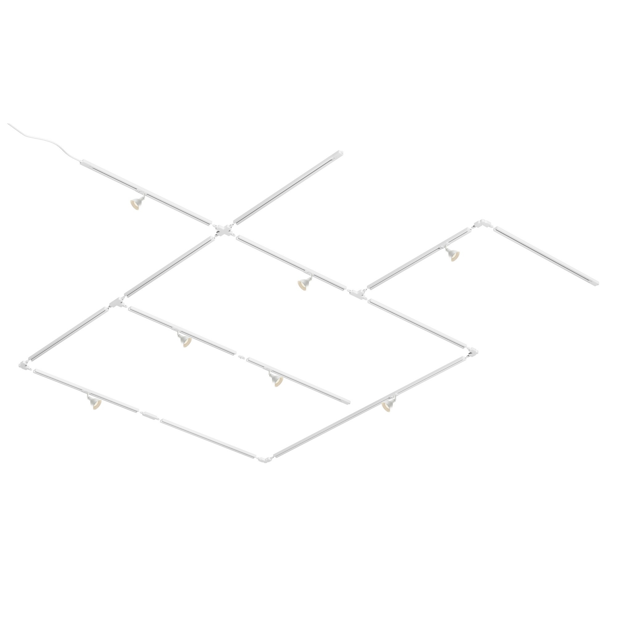 Nordlux Single Link Spot трековый светильник белый