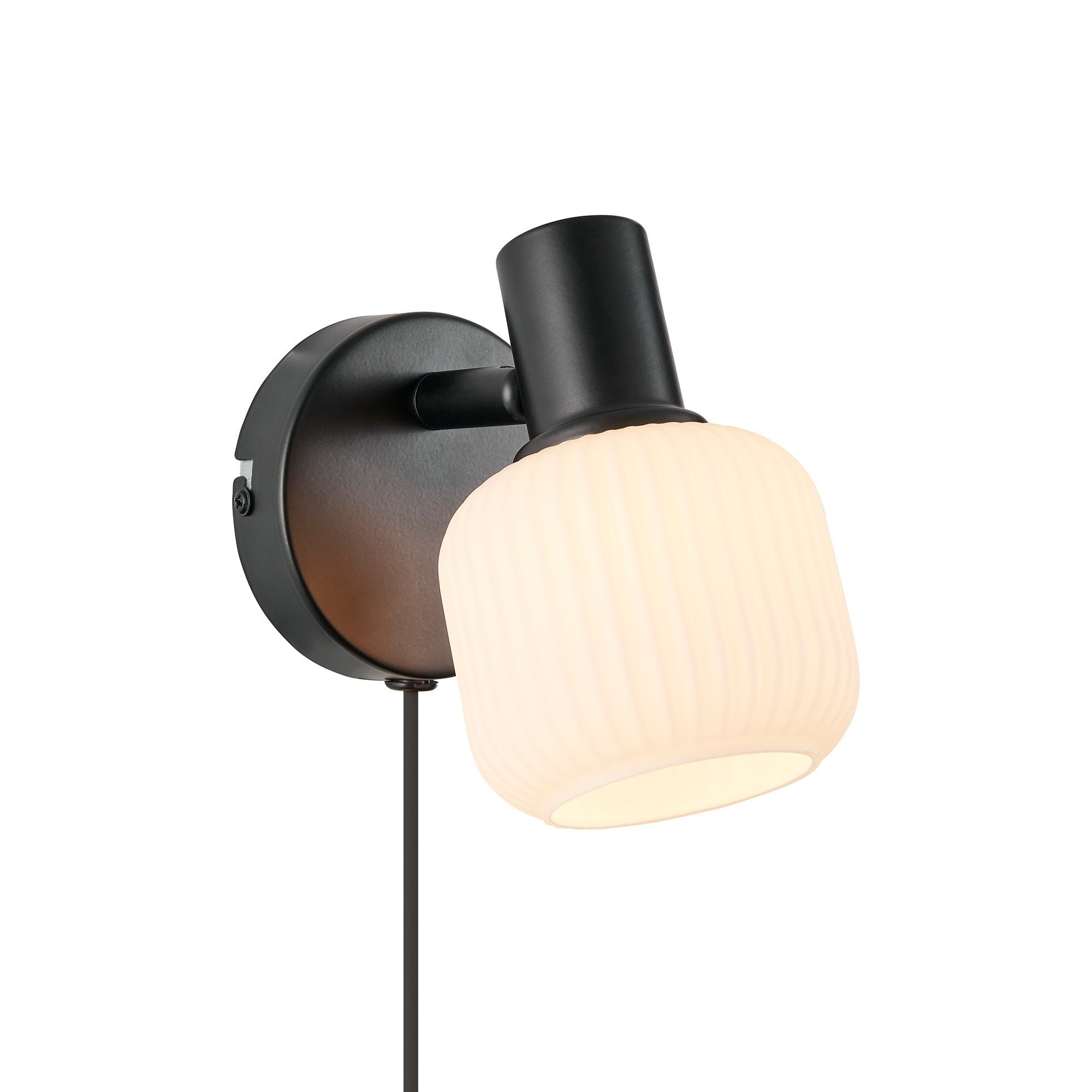 Nordlux Milford Mini настенный светильник черный
