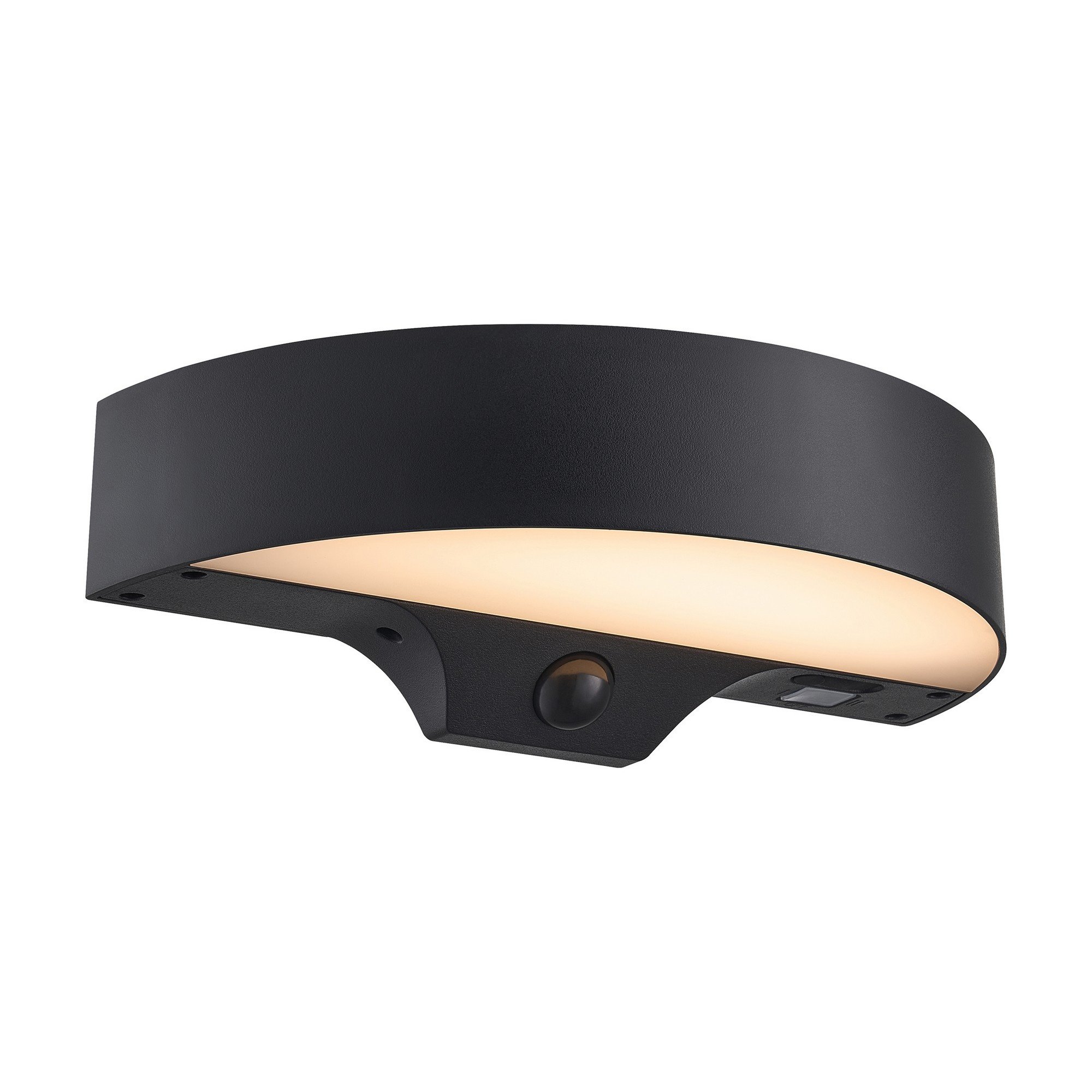 Nordlux Monay Round Solar настенный светильник черный