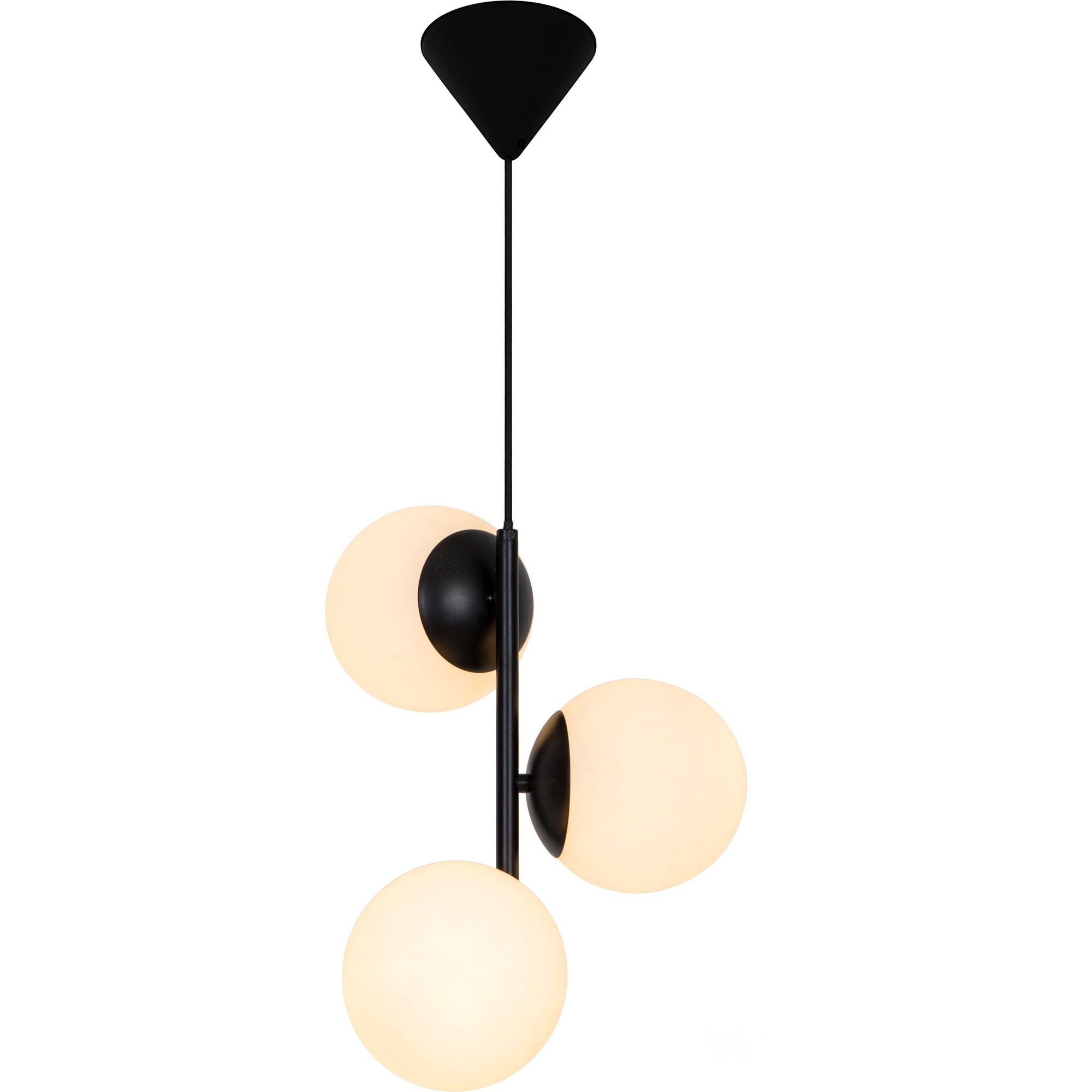 Nordlux Lilly 3-Spot подвесной светильник черный