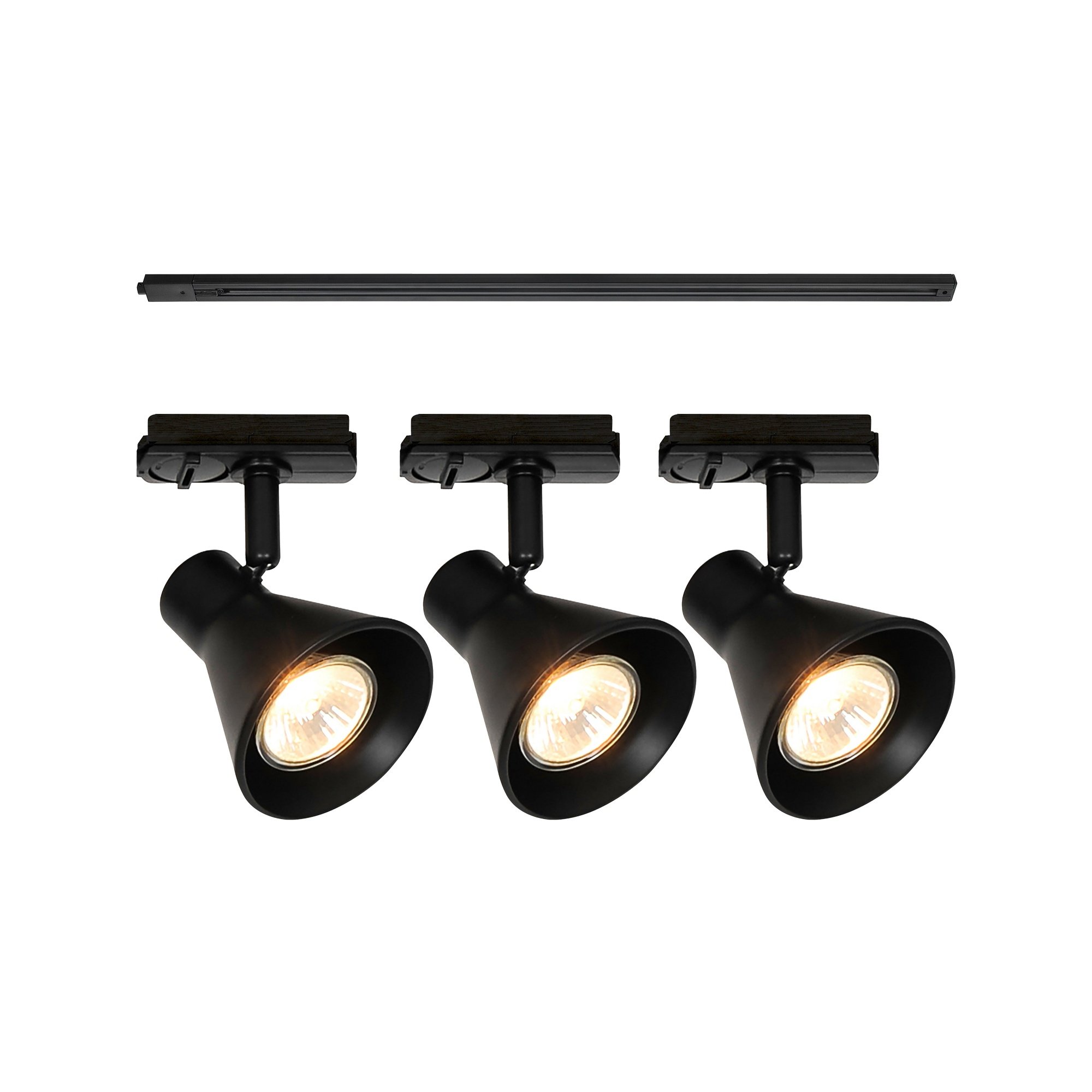 Nordlux Eik Link 3-Spot + 1m трековый светильник белый