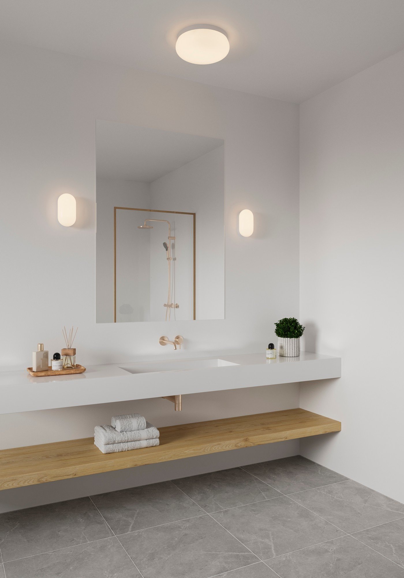 Nordlux Foam настенный светильник белый