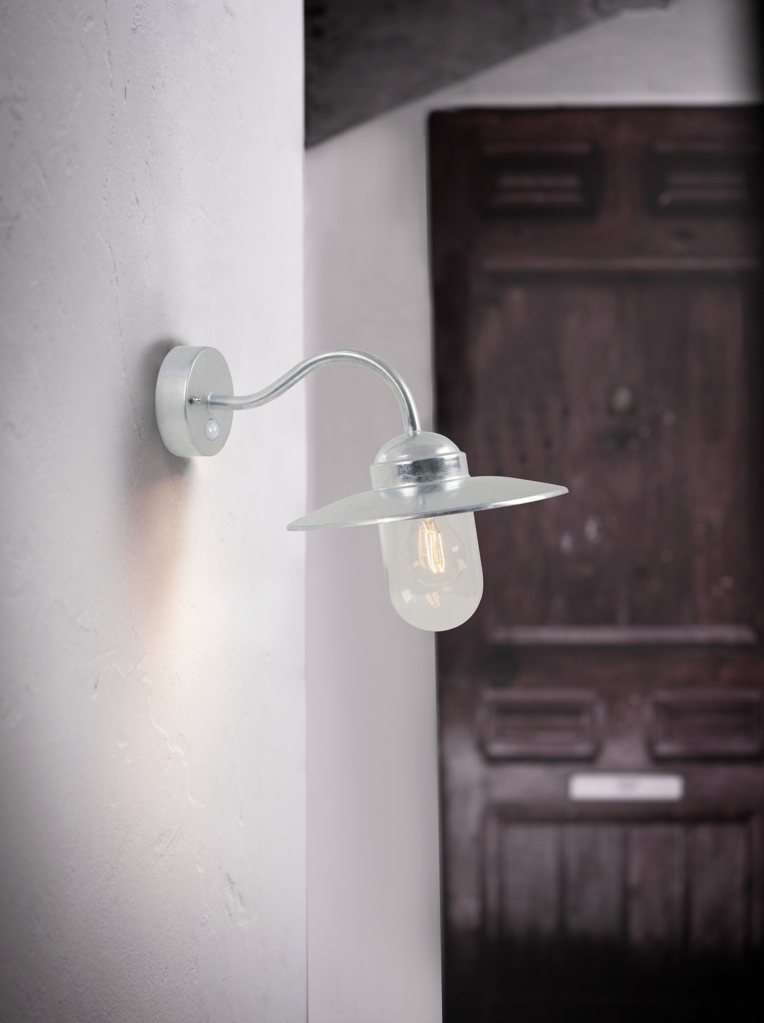 Nordlux Luxembourg Sensor настенный светильник Galvanized