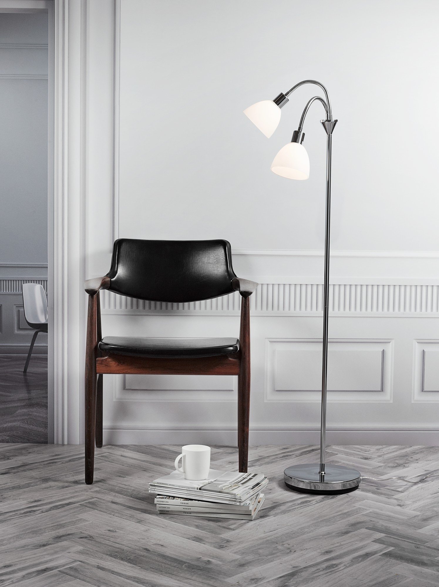Nordlux Ray Double торшер черный