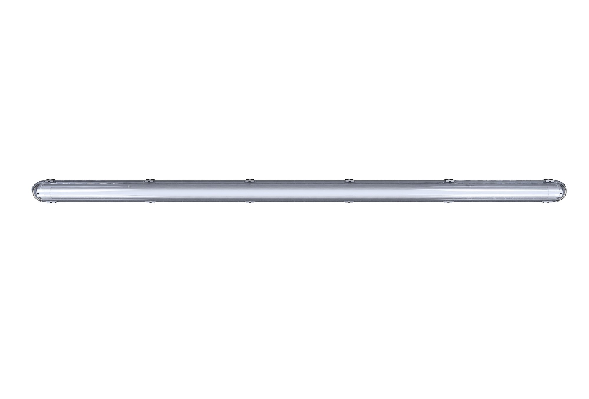 Nordlux Works IP65 1x24 Batten Light Fitting серый