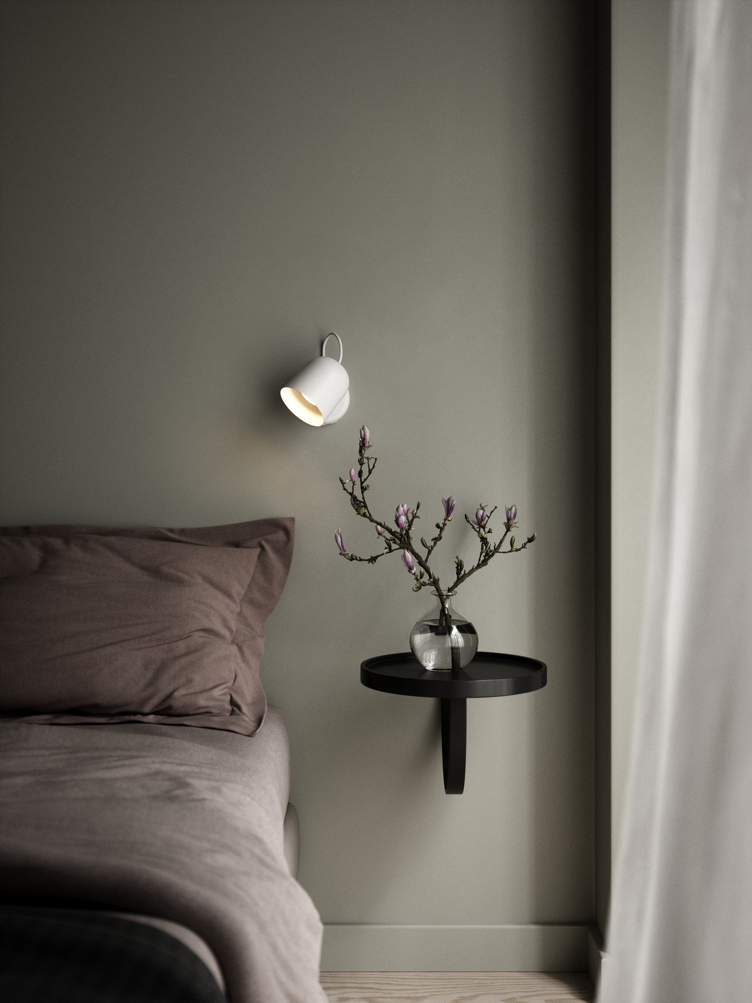Nordlux Angle GU10 настенный светильник белый Telegrey