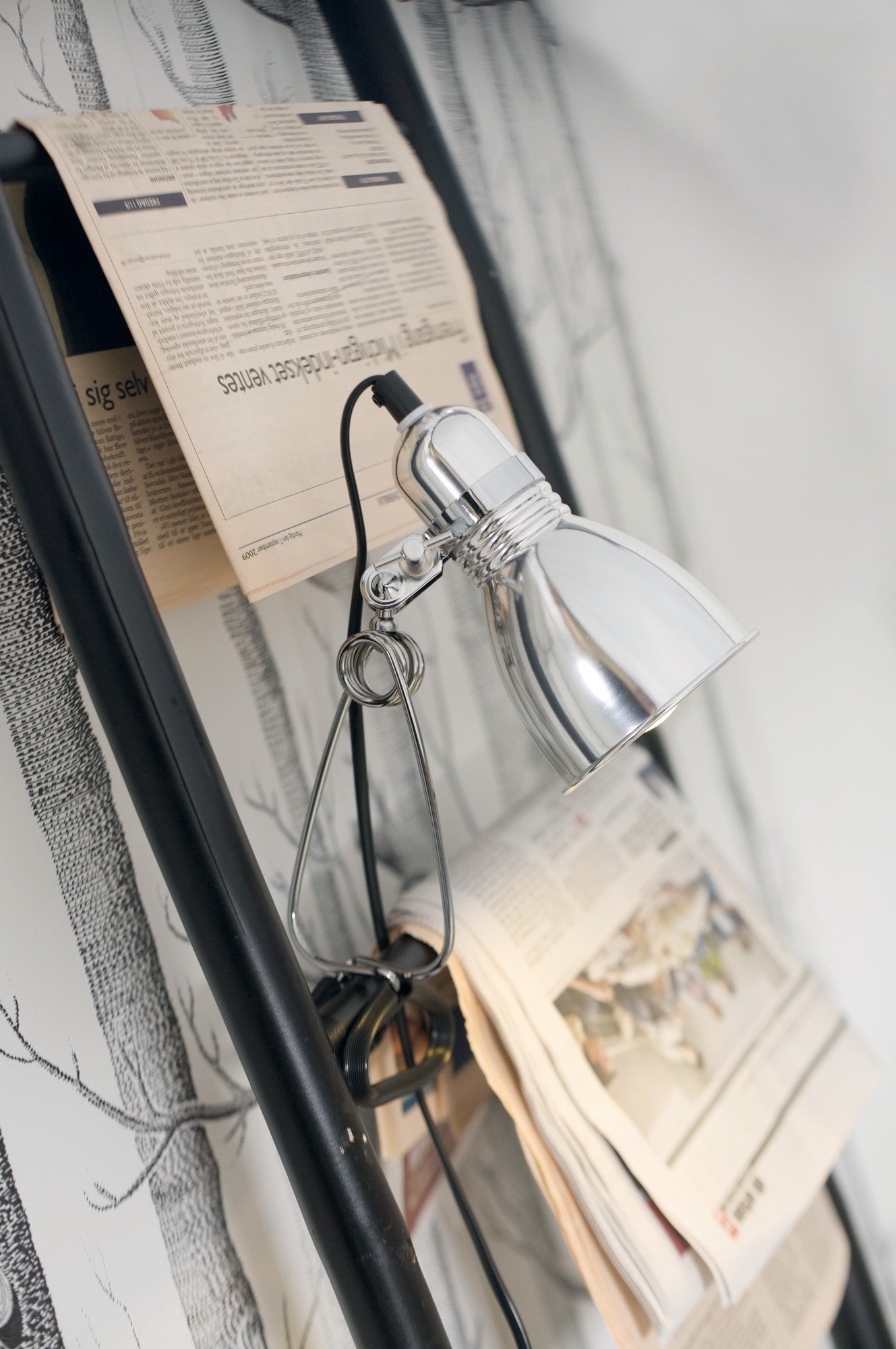 Nordlux Photo лампа с зажимом Silver