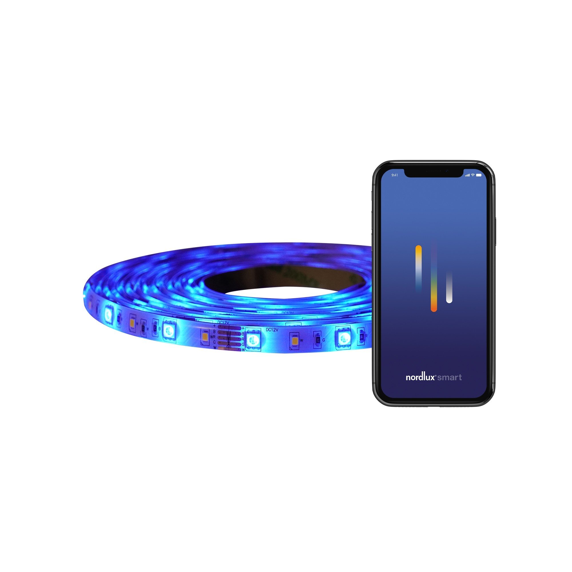 Nordlux Smart Led Strip Colour 3 meters Effect Light белый