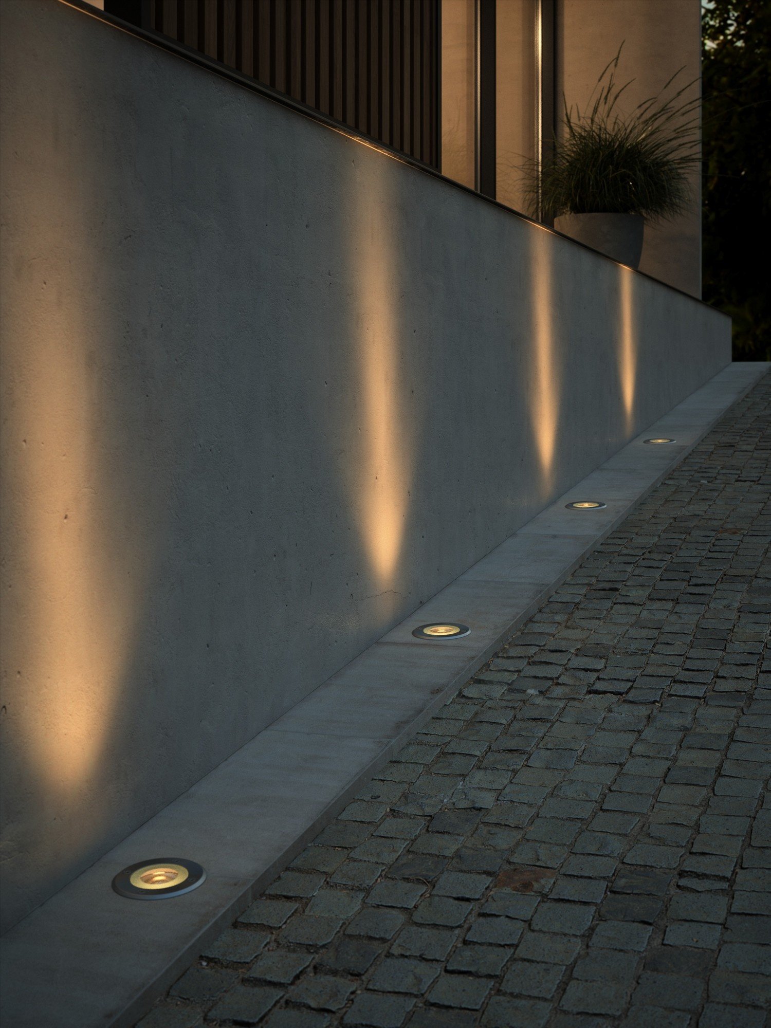 Nordlux Andor Recessed light Stainless steel