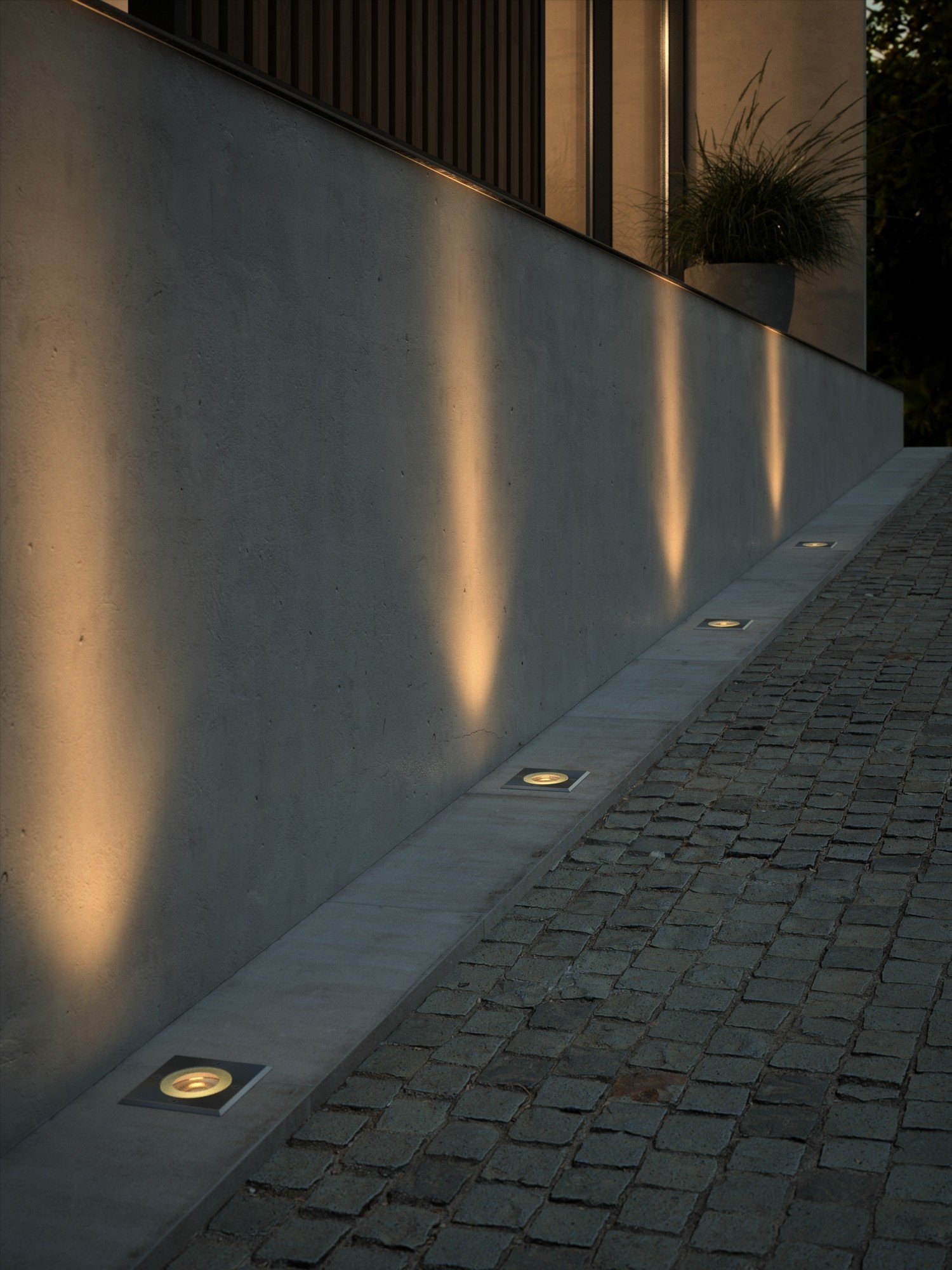 Nordlux Andor Recessed light Stainless steel