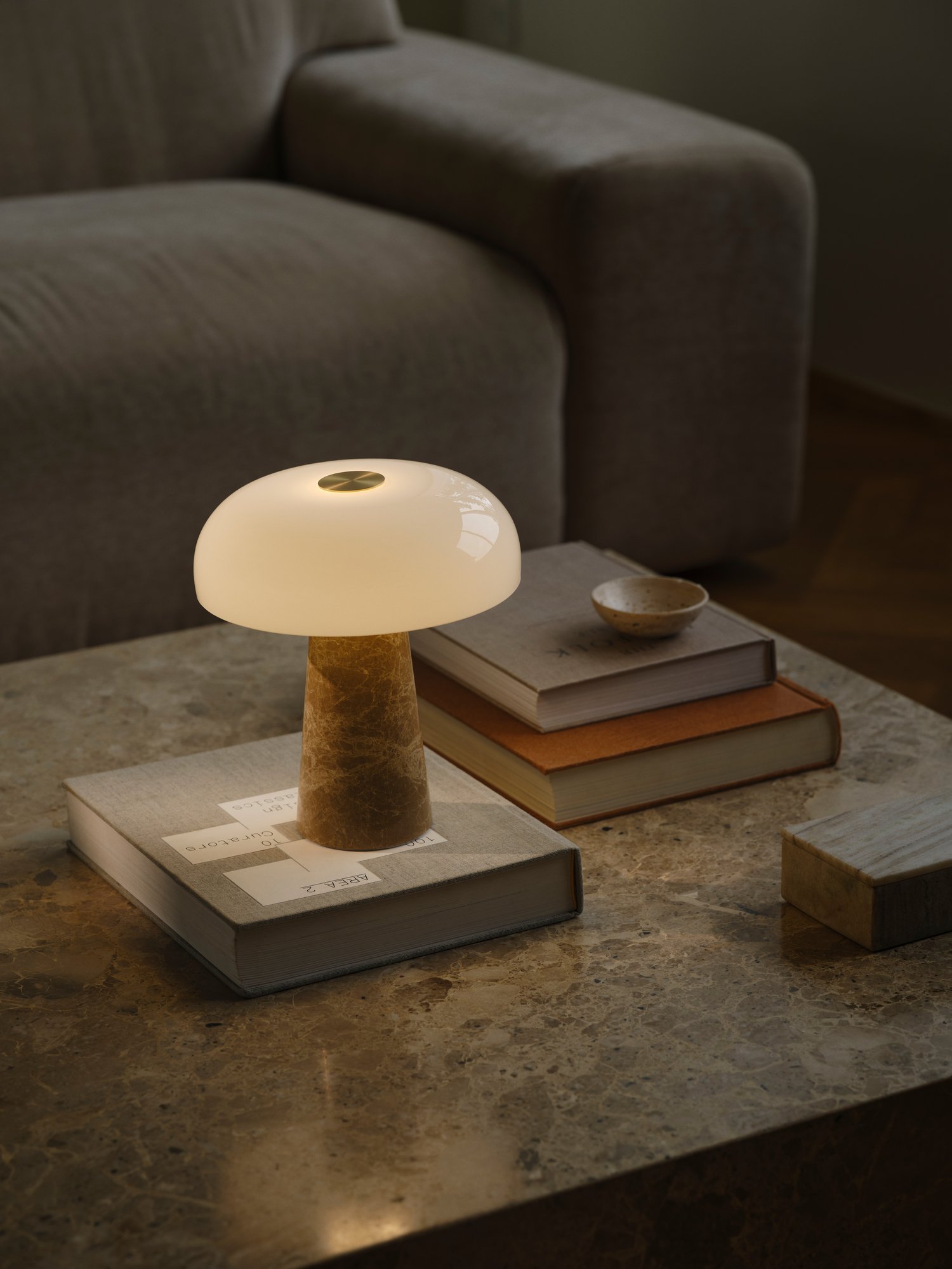 Nordlux Glossy Mini настольная лампа белый