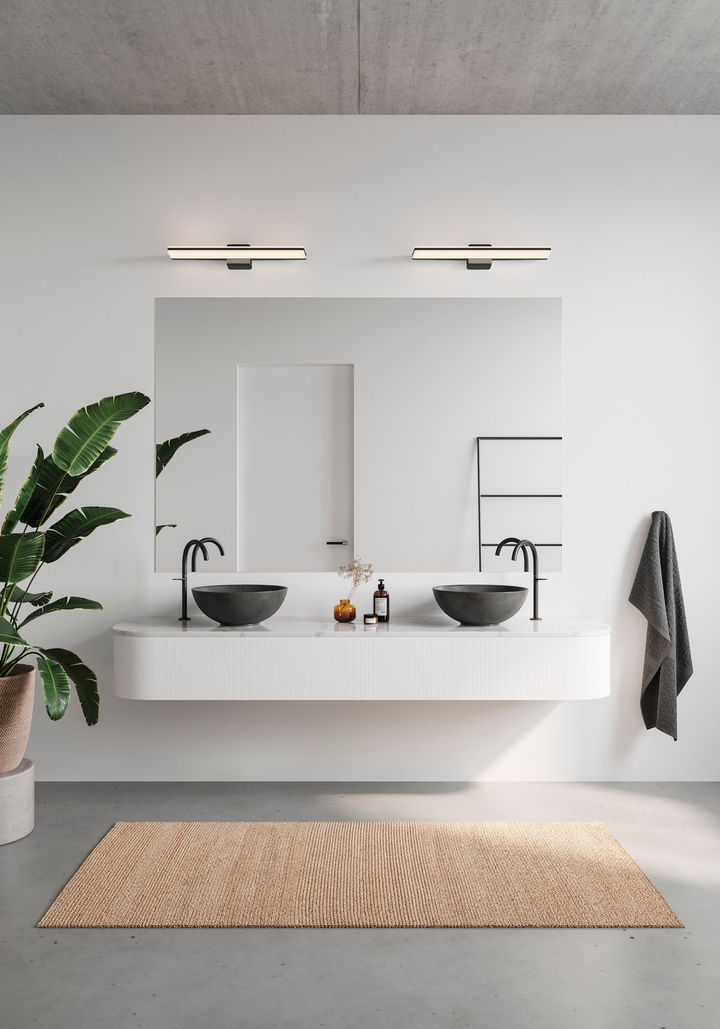 Nordlux Tinia 60 настенный светильник белый
