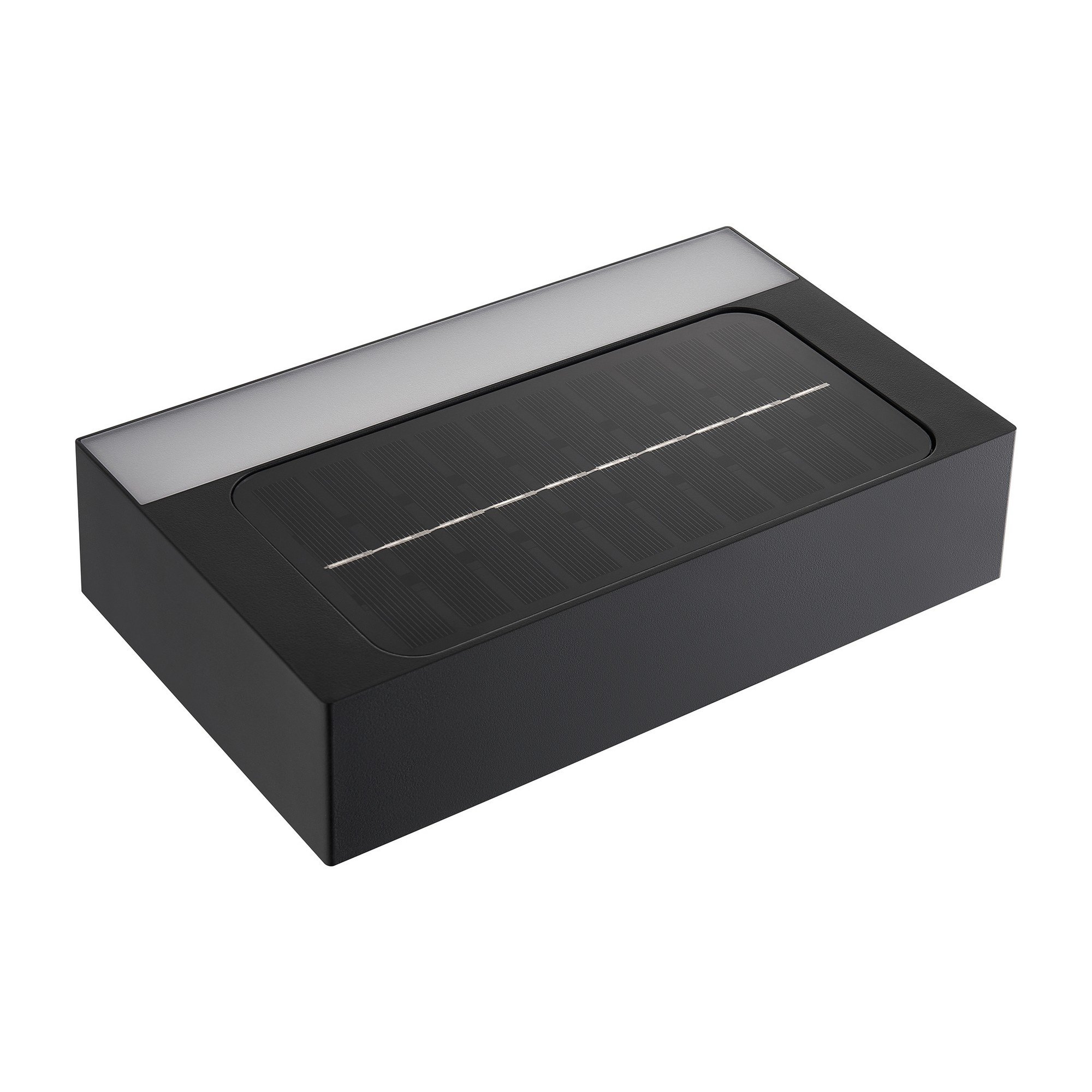 Nordlux Monay Square Solar настенный светильник черный