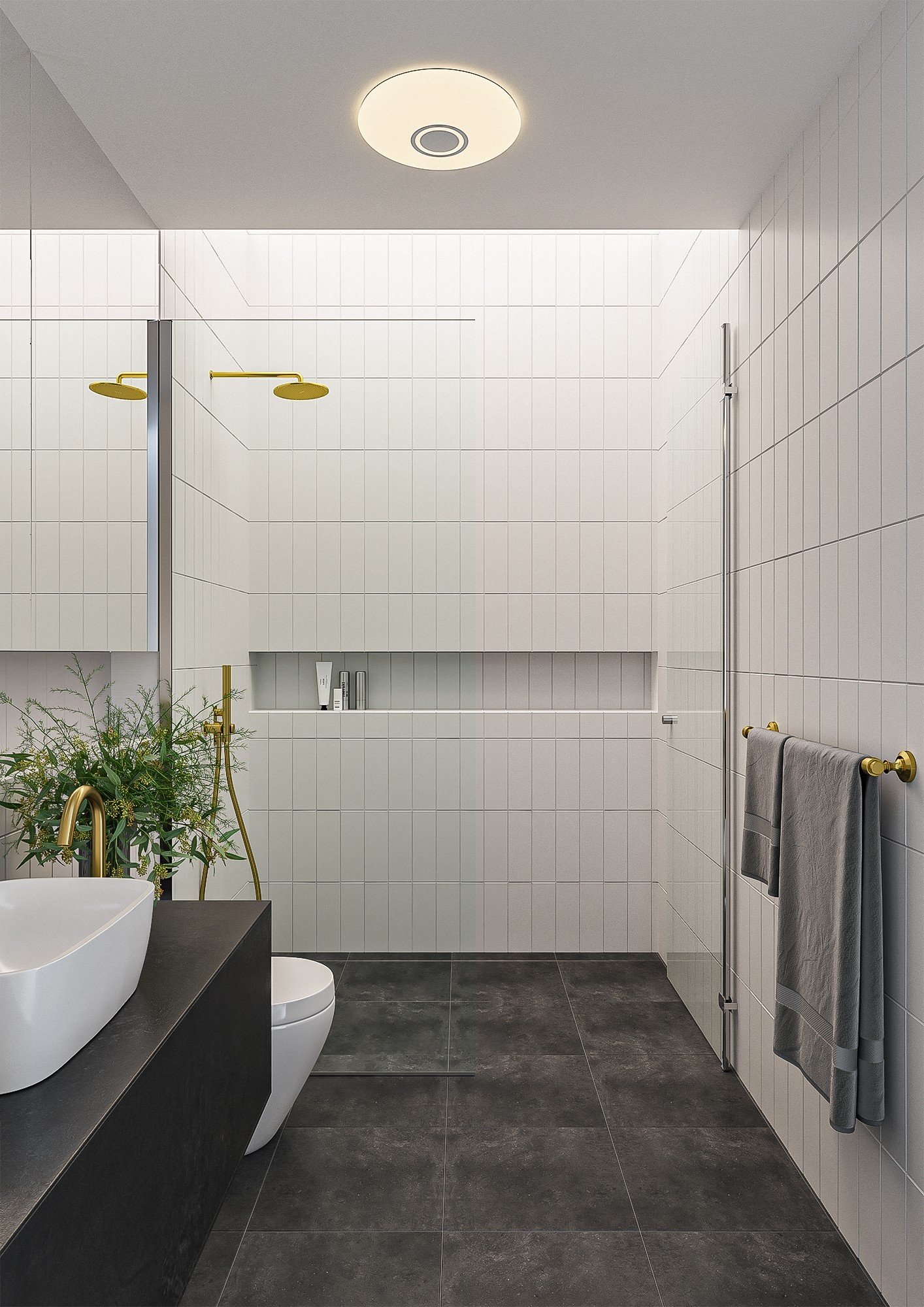 Nordlux Djay Smart Colour потолочный светильник белый
