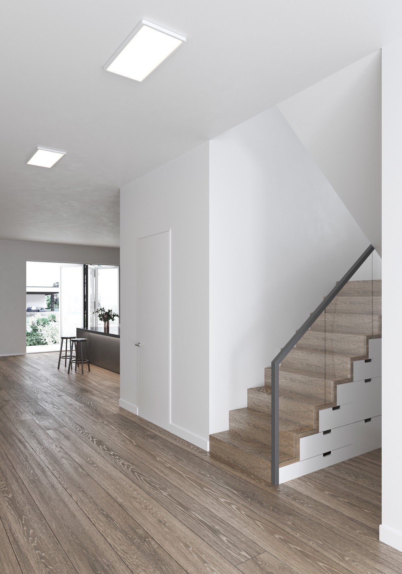 Nordlux Harlow 60x30 step потолочный светильник белый