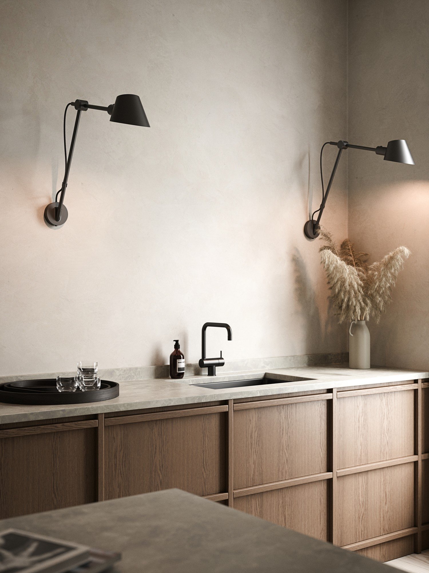 Nordlux Stay настенный светильник черный