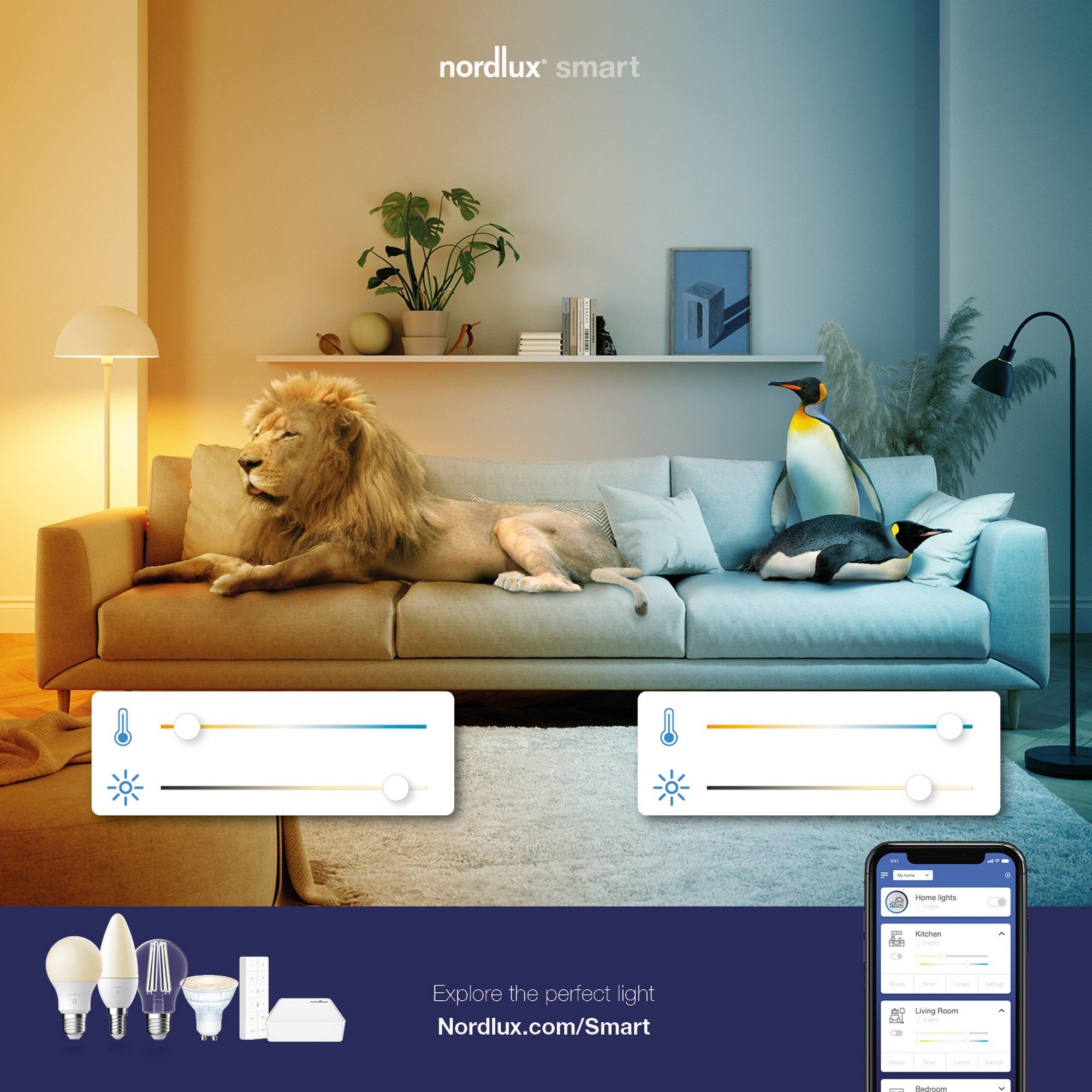 Nordlux Dorado Smart даунлайт белый