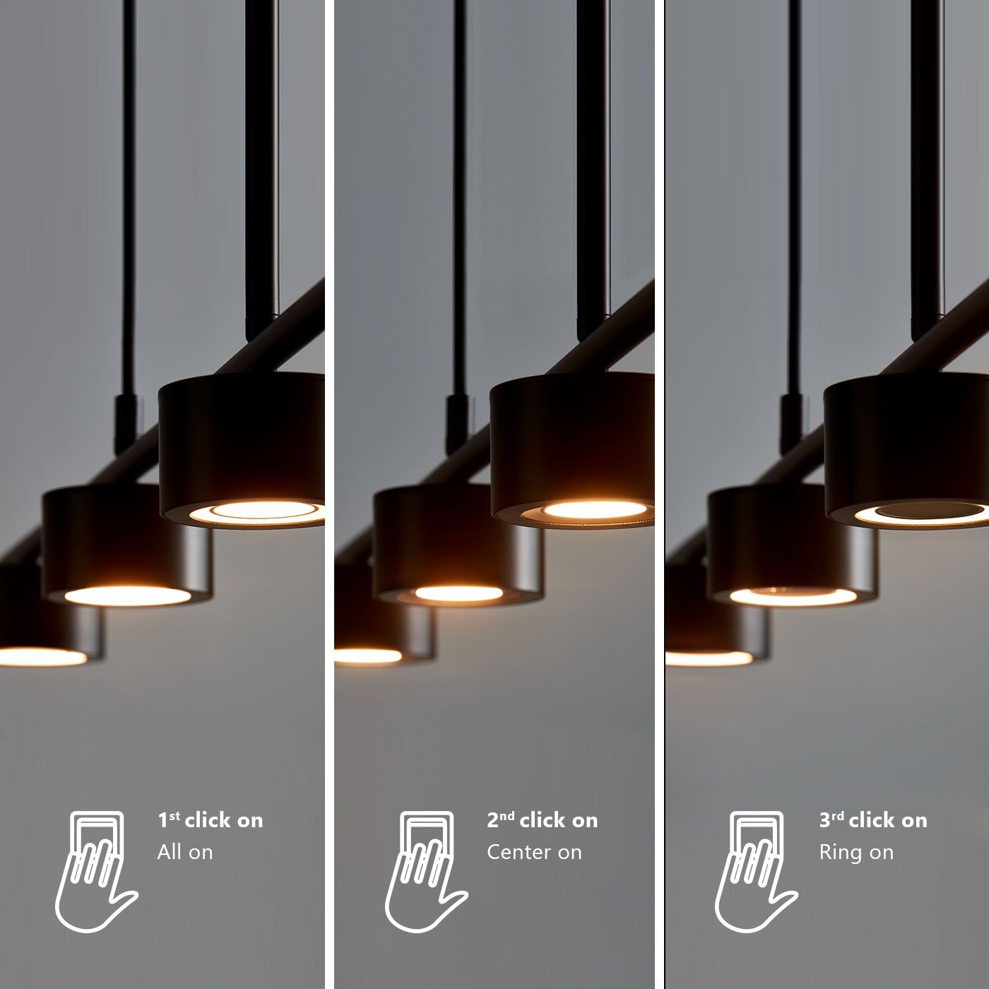 Nordlux Clyde 4-Rail спот черный