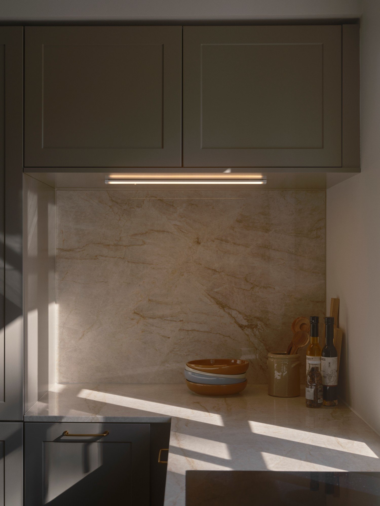 Nordlux Preston 55 Batten Light Fitting белый