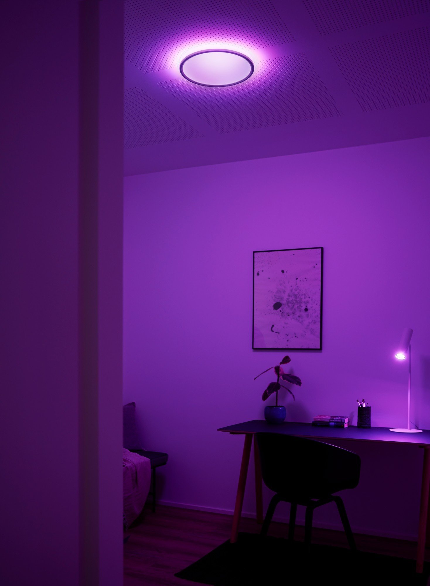 Nordlux Liva Smart Colour потолочный светильник белый