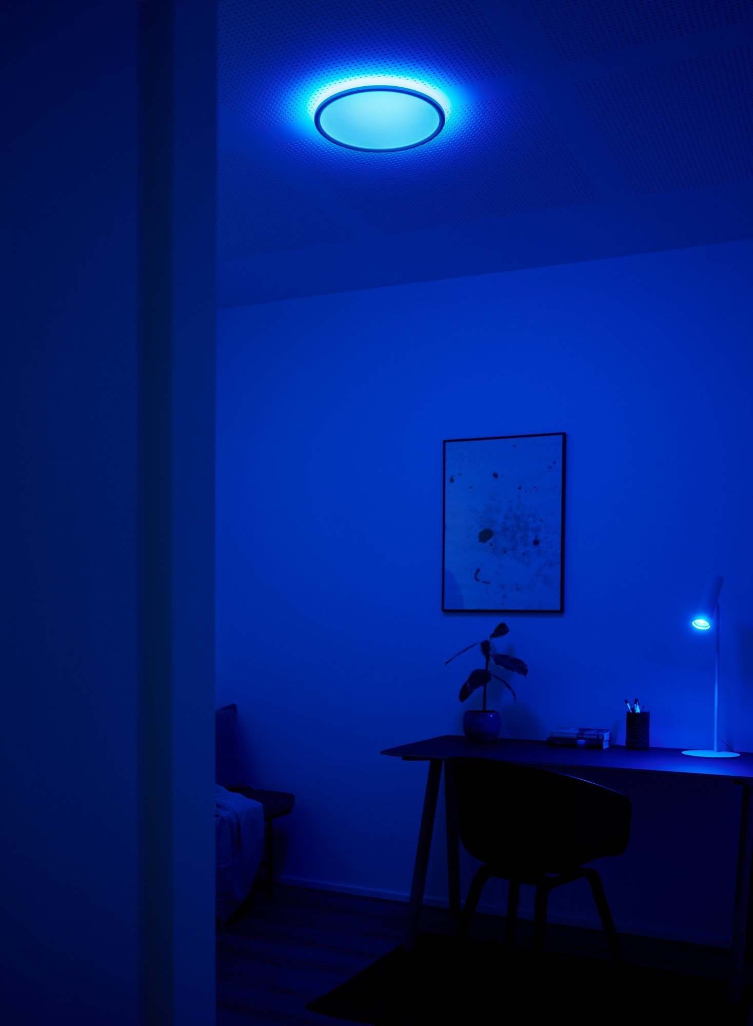 Nordlux Liva Smart Colour потолочный светильник белый