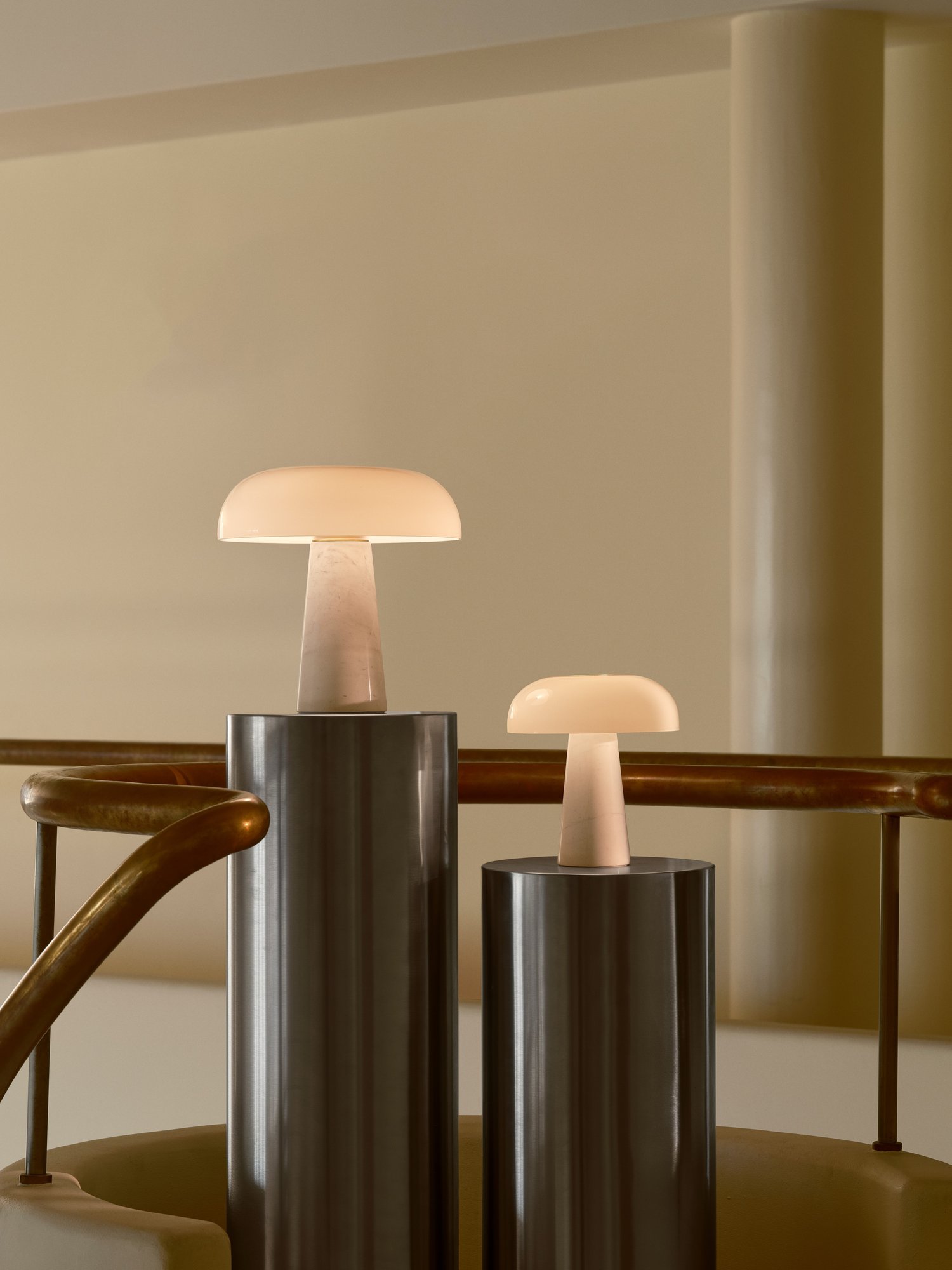 Nordlux Glossy Mini настольная лампа белый